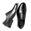Dragonfly Men's Genuine Leather Business Casual Shoes - Soft, Comfortable, Non-Slip, Wear-Resistant Cowhide with Thin Sole