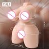 3D Realistic Sex Doll Male Masturbator with Realistic Boobs Vagina, Dual Channel Pussy Pussy Ass Masturbator Toys