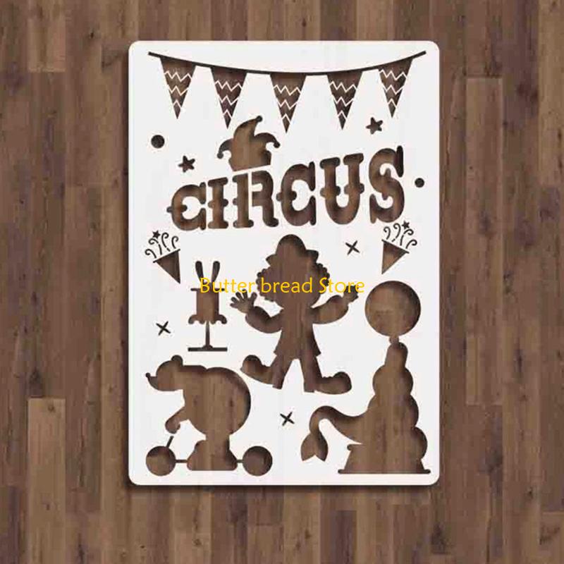 

W89C 15 Pcs Hollow-out Painting Templates Set Animal Theme Xmas Halloween Graffiti Decoration Stencils for DIY Crafts China Mainland
