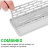 DOITOOL Double Layer Draining Tray: 2Pack Dish Drainer Drying Rack for Kitchen Counter, Non Slip Drain Board Dish Drain Tray Plastic Tea for Cup Bowl