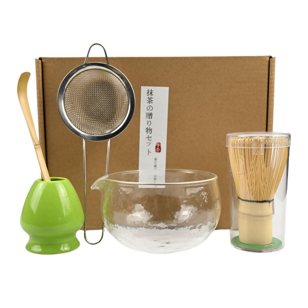 1PC/5PCS/Set Japanese-style Matcha Bowl , Spoon, Tea Whisk, Sieve Mesh, Perfect Gift For Ceremony, Traditional Decoration