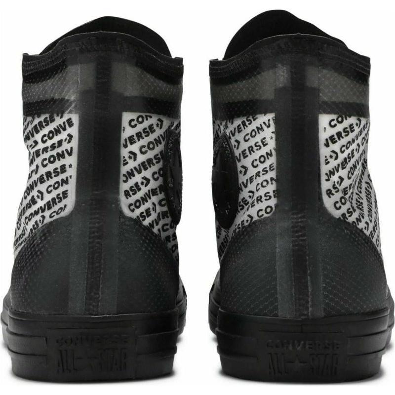 Converse Chuck Taylor All Star Comfortable Non-Slip Abrasion Resistant High Top Canvas Unisex Black & White