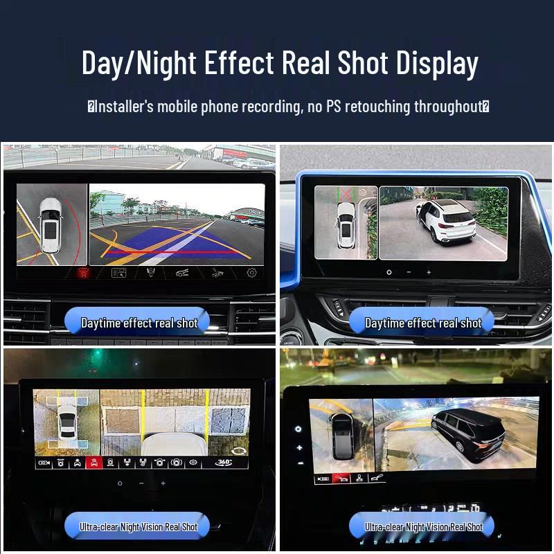 360° Panoramic Camera System for Hyundai Elantra/Kia KX3/IX35 Sportage with Integrated Decoder