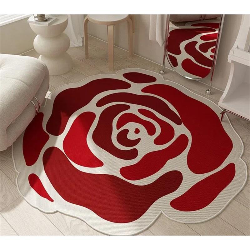 

Ковер Camellia для гостиной, светлая, роскошная, премиум-подушка для пола, спальня, гардеробная, подушка для ног, кабинет, вращающееся кресло, подушка 140cm