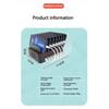 Universal 150W Multi USB Fast Charger Charging Station 16 Port Usb Quick Charge Phone Stand for Iphone 15 Samsung Xiaomi Tablet