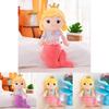 Adorable Crown Mermaid Stuffed Toy Doll Perfect For Kids Birthday Gifts And Playtime