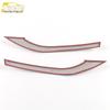 21 MODEL Y Front Fog Lamp Trim Cover Bright Strip Patch