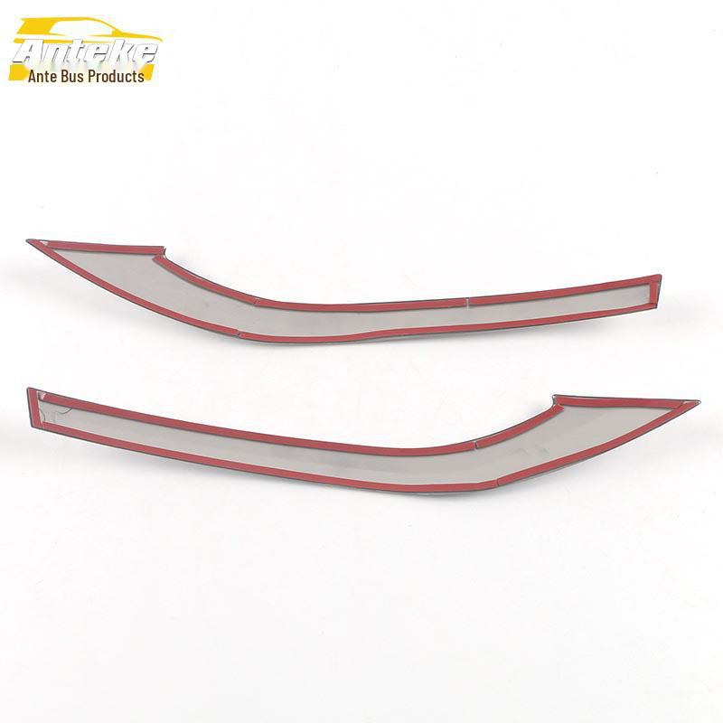 21 MODEL Y Front Fog Lamp Trim Cover Bright Strip Patch