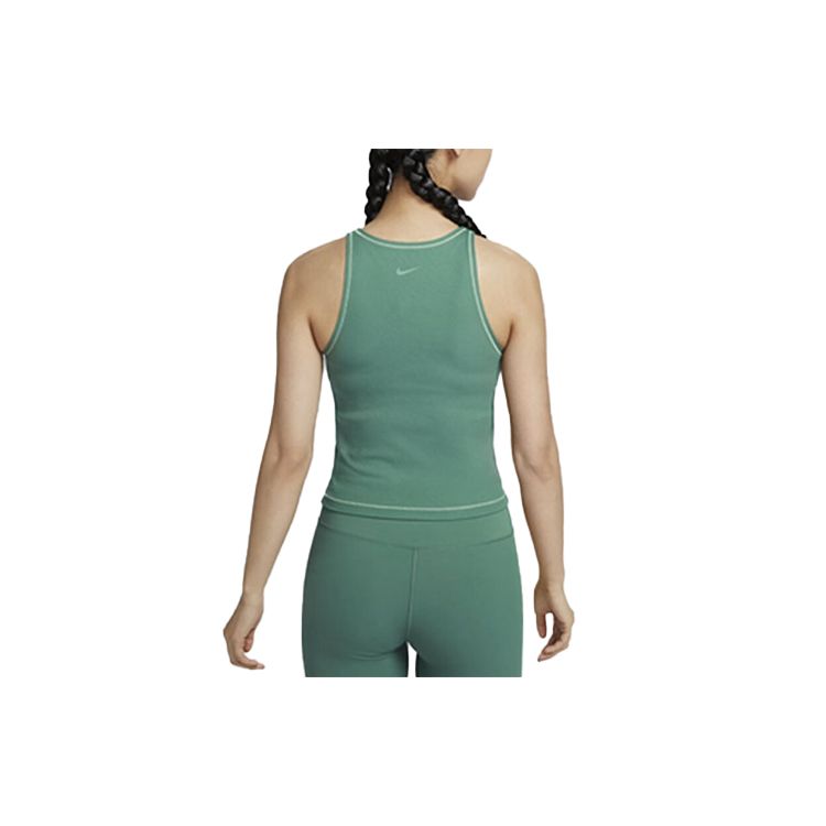 Nike Color Block Round Neck Casual Sleeveless Vest Women tops Coastal-Blue FN3078361