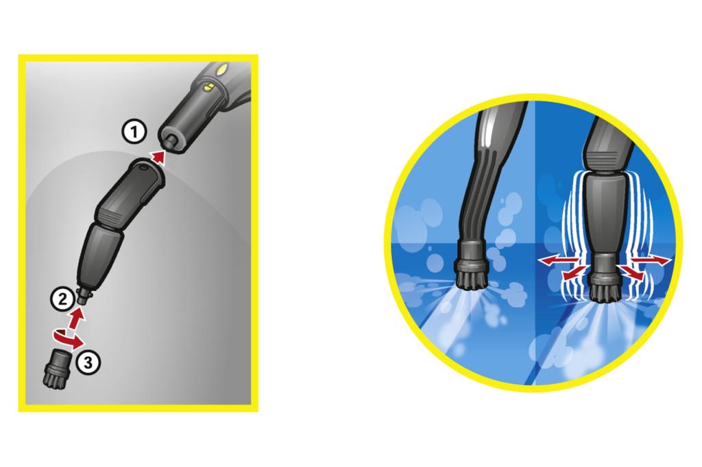 KARCHER Parní turbo kartáč pro parní čistič 2.863-159