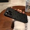 Black Love Heart Phone Case For iPhone 16 14 15 13 12 11 Pro Max X XR XS 7 8 15 16 Plus SE 2020 Shockproof Silicone Soft Cover