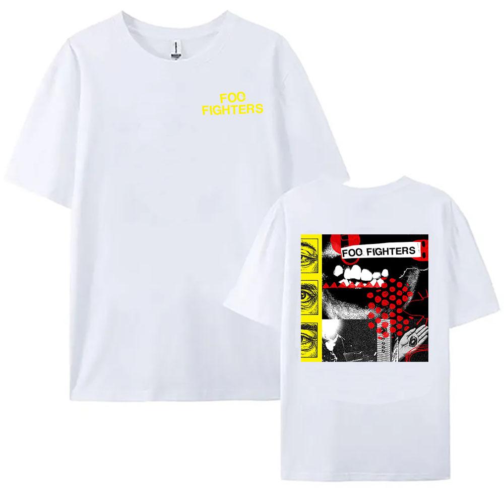 

Foo Fighters Your Favorite Toy T-shirt O-neck Summer Short Sleeve Mens Tees Design Rock Band Graphic Print Tshirts Fashion Top XL