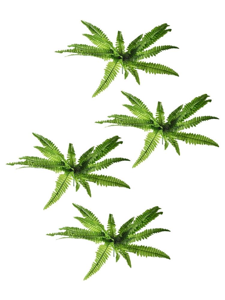 Premium Artificial Boston Ferns For Outdoor Landscaping