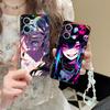 Anime Punk Girl Phone Case for POCO M6 M5 M4 M3 X7 X6 X5 X4 X3 F6 F5 F4 Pro GT 5G Colour Printing Protective Cover Luxury Pretty