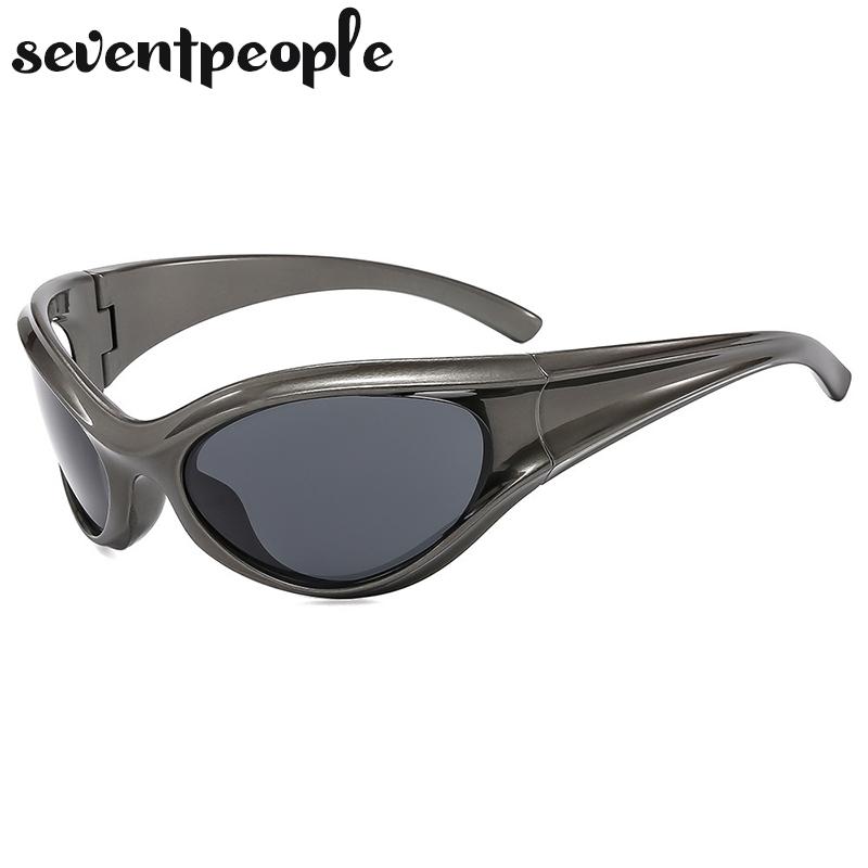 Dynamo Cat Eye Sunglasses Men  Luxury Brand Designer New In Fashion Round Sun Glasses For Women Y2K Punk Sports Goggle Male