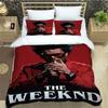 XO-The Weeknd Poszewka na kołdrę Poszewka na poduszkę Komplet pościeli Dekoracja sypialni dla dorosłych Chłopiec Dziewczynka Dzieci Jednoosobowy Podwójny Duży Rozmiar