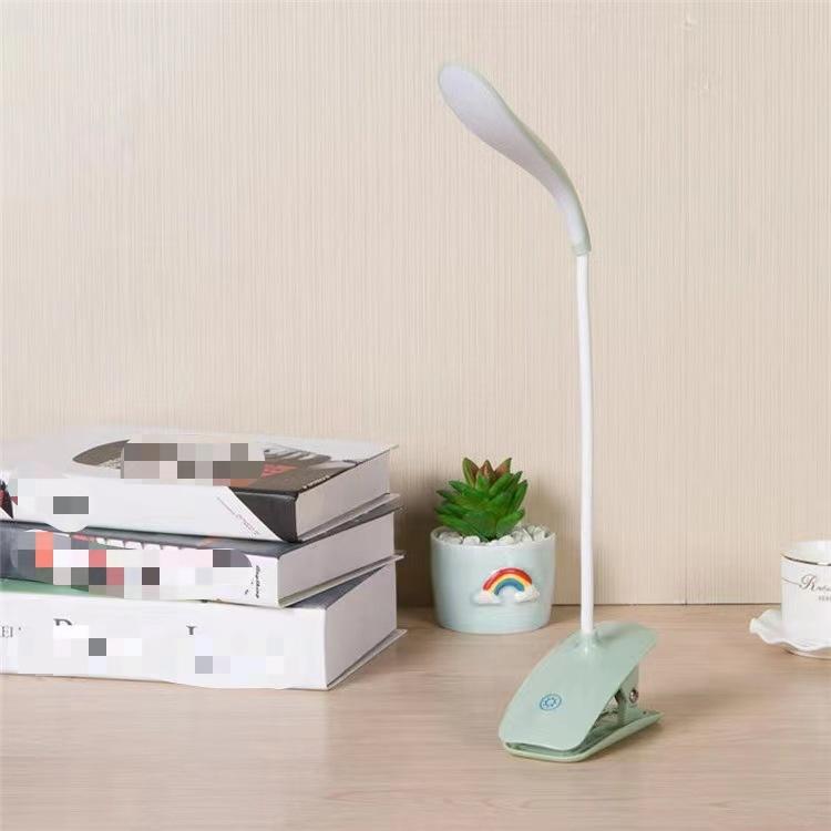 

Настольная лампа Duckbill с зарядкой через USB, трехуровневая сенсорная регулировка яркости, прикроватная светодиодная лампа для защиты глаз, обучающая настольная лампа с зажимом для книг зелёный