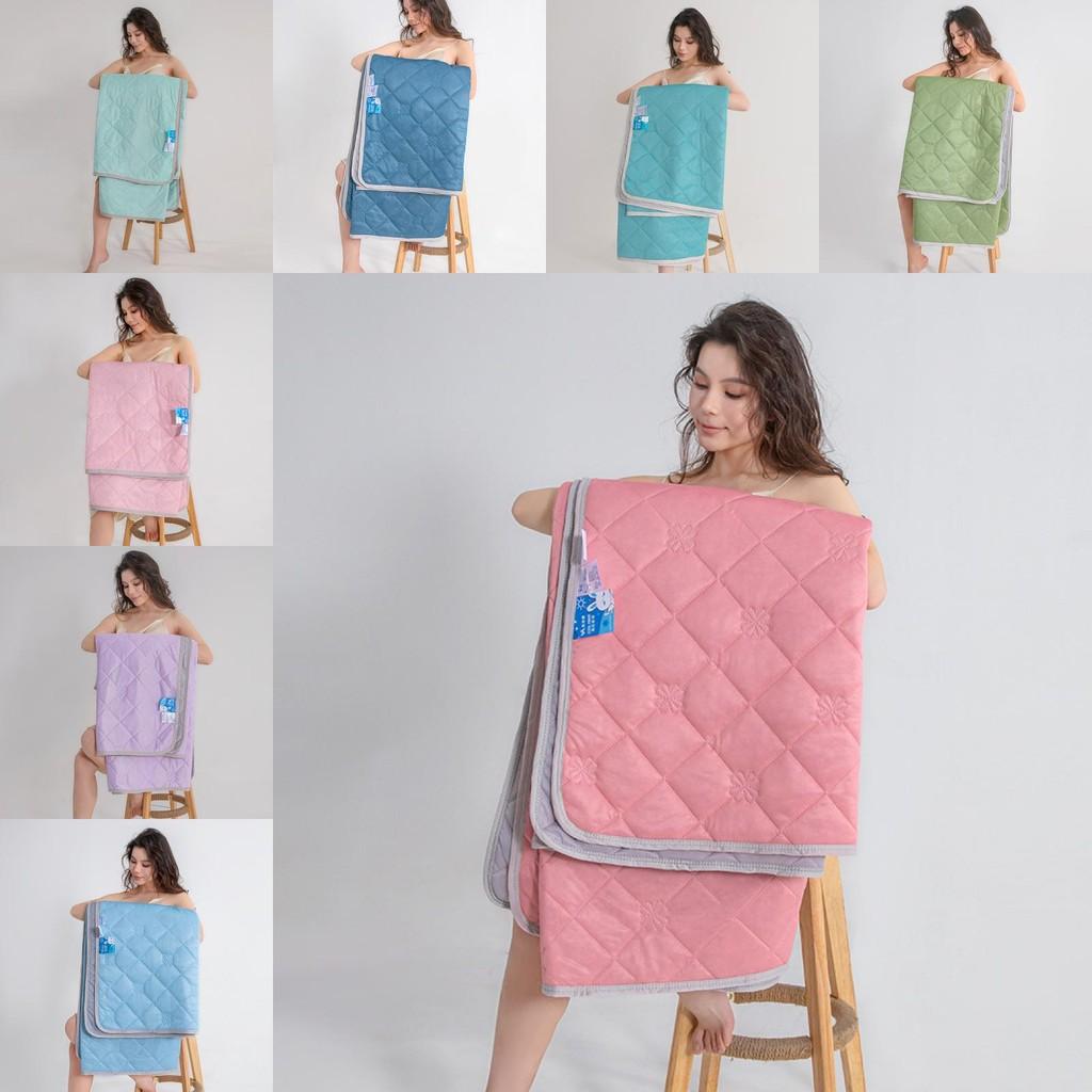 Solid Color Summer Air Conditioner Quilt With Waterwash Tencel Polyester Fill