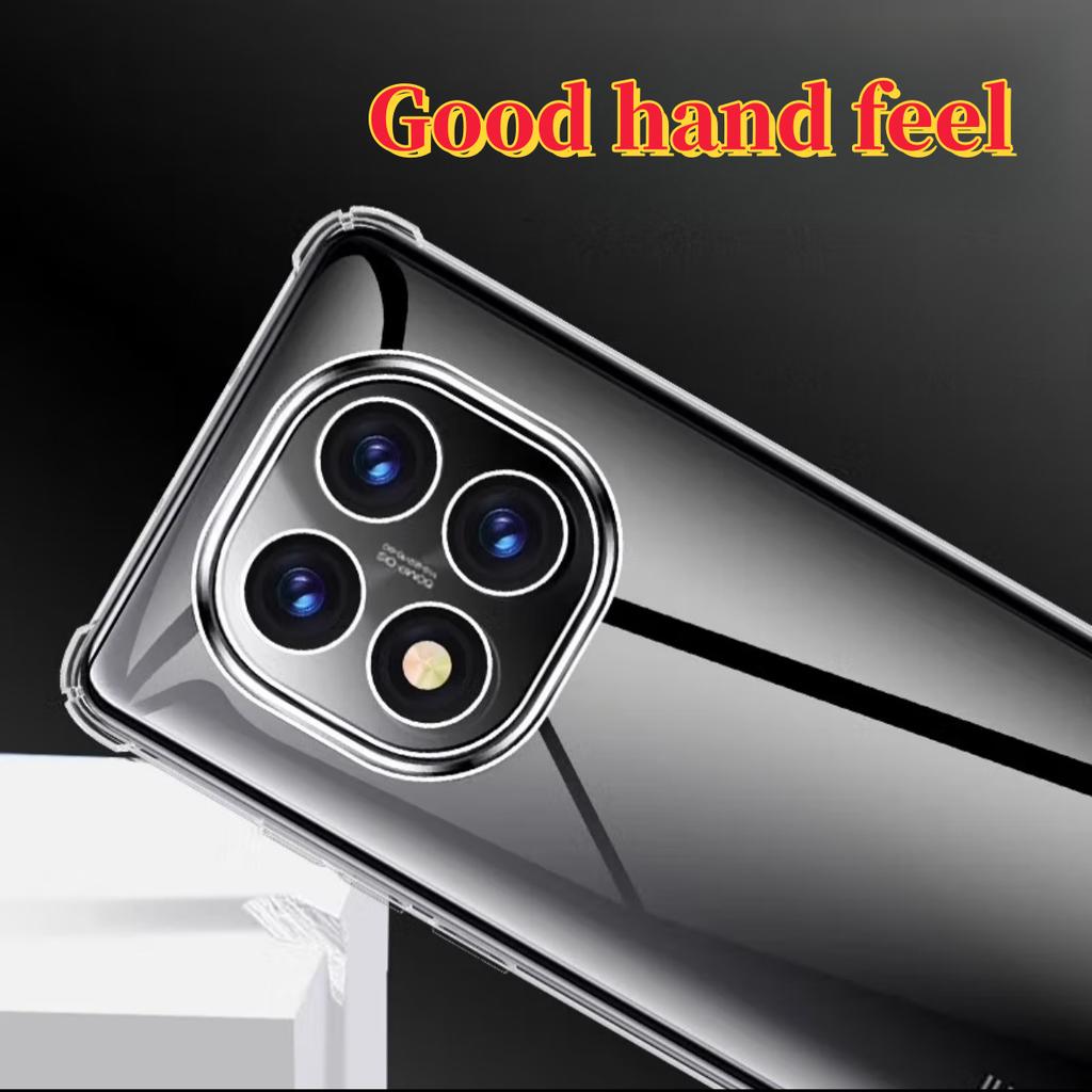 Transparent TPU Shockproof Phone Case for Redmi Note 14 Pro+ / Note 14 Pro 5G / Note 14 Pro 4G / Note 14 5G / Note 14 4G - Clear