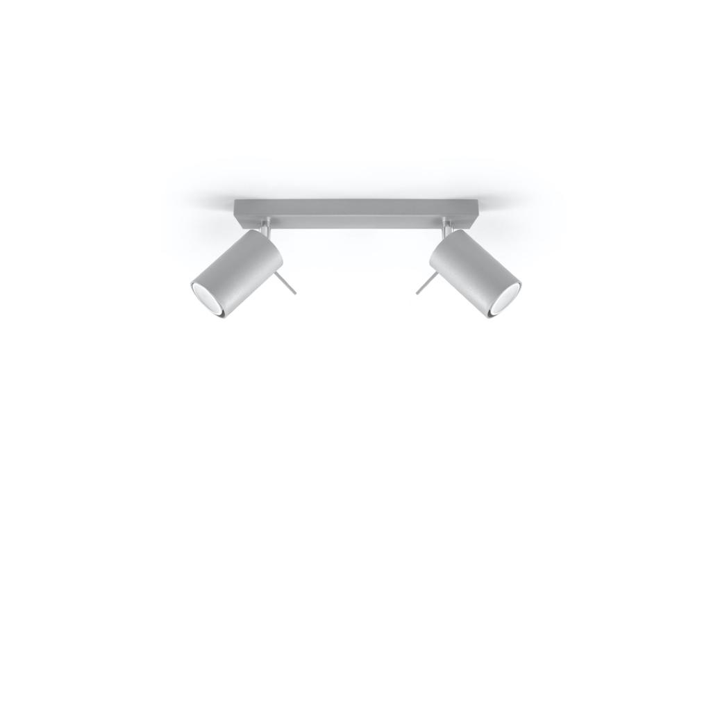 Plafon Mirax 2 Gu10 Szary Lumilo 04.129.50