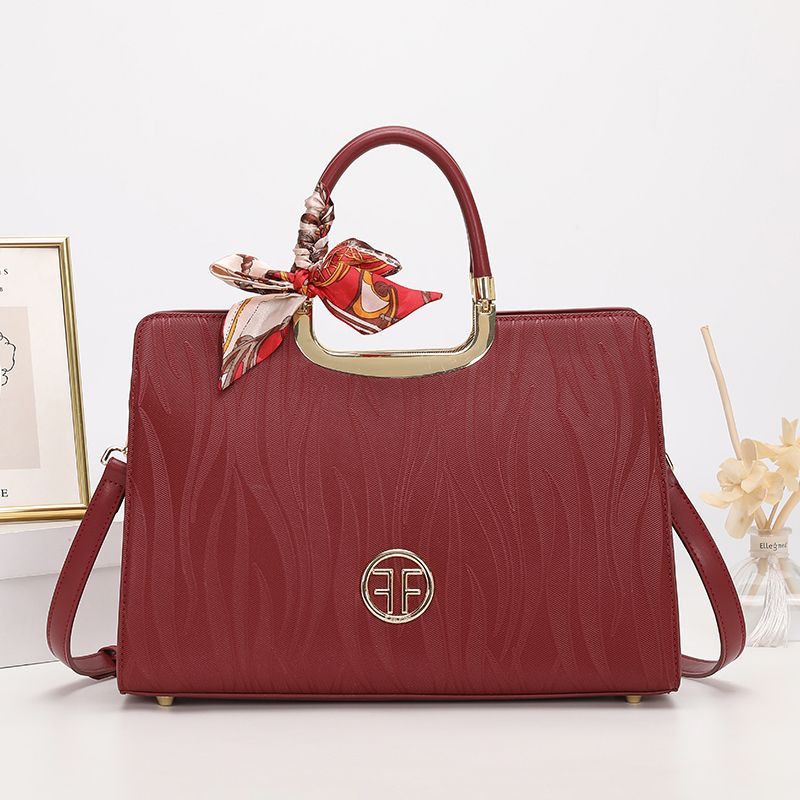 

San Milo Red Wedding Bag Bridal Bags Women 2025 New Arrival Fancy Wedding Large Capacity Mom Bag Burgundy