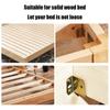Thickened Bed Hinges Easy To Install Stabilizing Bed Structural Component  Leg Connector