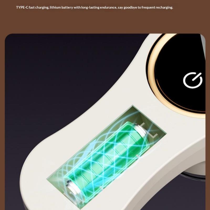 1 Set Electric Lint Remover USB Rechargeable LED Display Portable Fabric Shaver for Home Clothes Pill Fuzz Removal