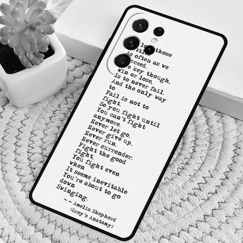 Grays Anatomy You are my person Silicone Phone Case For Samsung Galaxy note 10 pro S26 S24 S23 S22 S21 Plus S25Ultra Capa Cover