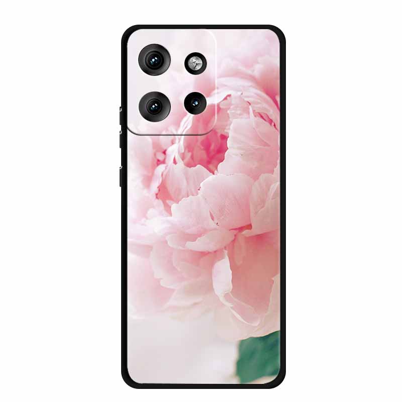 Pro pouzdro Moto Edge 50 Neo Luxusní měkké silikonové TPU pouzdra na telefon pro Motorola Edge 50 Neo Moto S50 5G Nárazuvzdorné kryty ve tvaru srdce Fundas