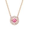 Classico Cuore Pulsante con Elementi di Cristallo Collana Intelligente per Donna Squisita Collana di Alta Qualità Gioiello Regalo