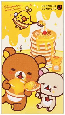[3-Pack] Rilakkuma 2013 Love Love Hot 10-Pack × 3-Pack Condoms by Okamoto