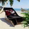 Saka Print Beach Towel, Large Soft Quick Dry Towel for Beach Camping Swimming