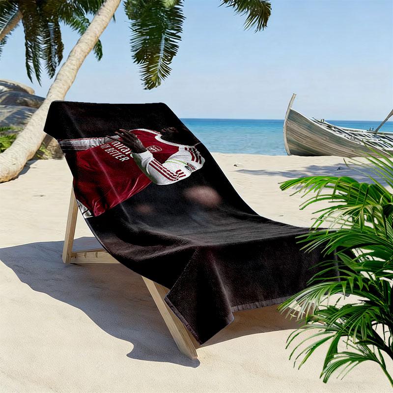 Saka Print Beach Towel, Large Soft Quick Dry Towel for Beach Camping Swimming