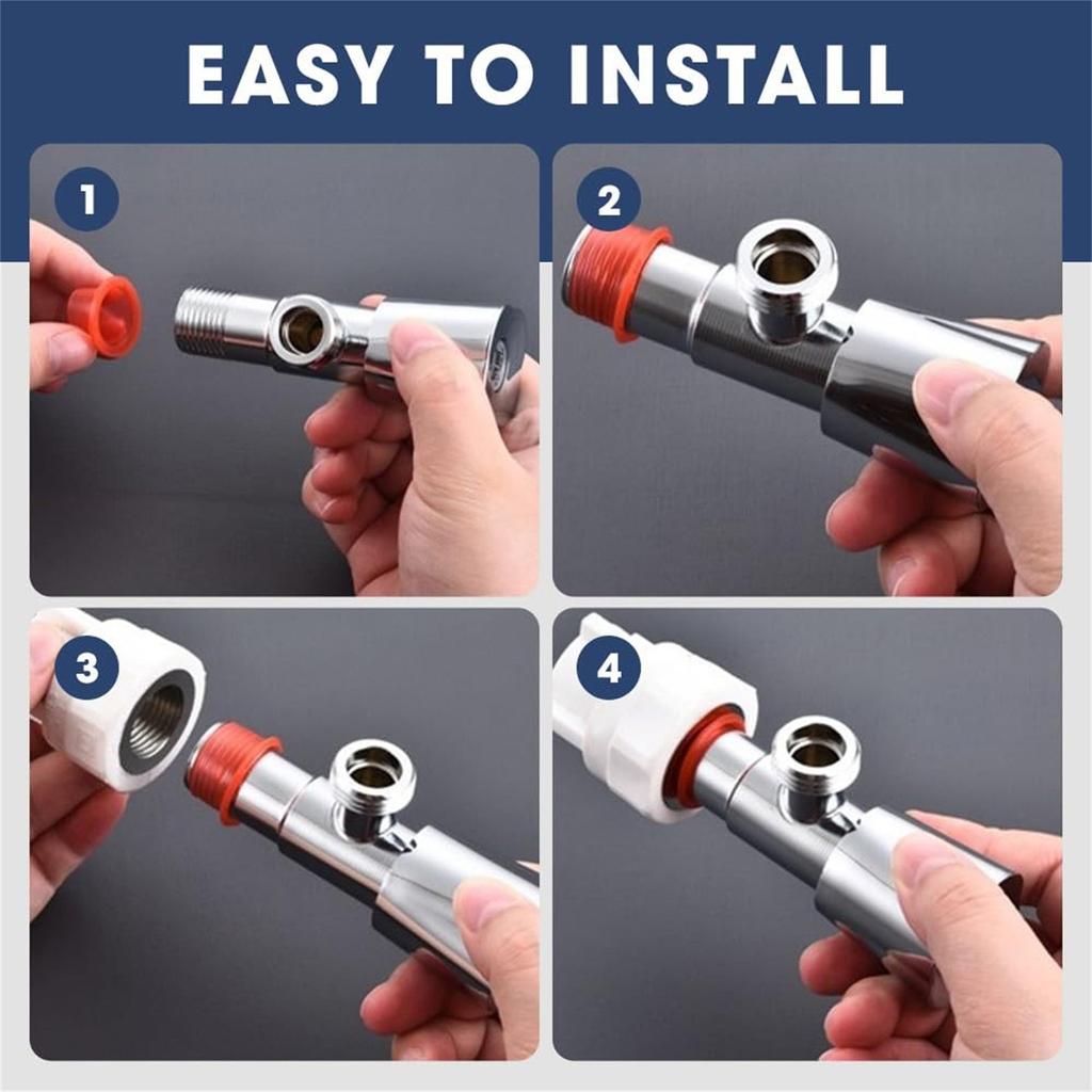 Faucet Leak Proof Sealing, Triangular Faucet Leak Proof Silicone Plug, Silicone Material Tape, Rubber Hose Sealing Ring, To Prevent Leakage