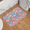 Kirbys Cartoon Game Floor Door Kitchen Bathroom Mats Anti-Slip Outdoor  Doormat Garden Living Room Entrance Rug Carpet Footpad
