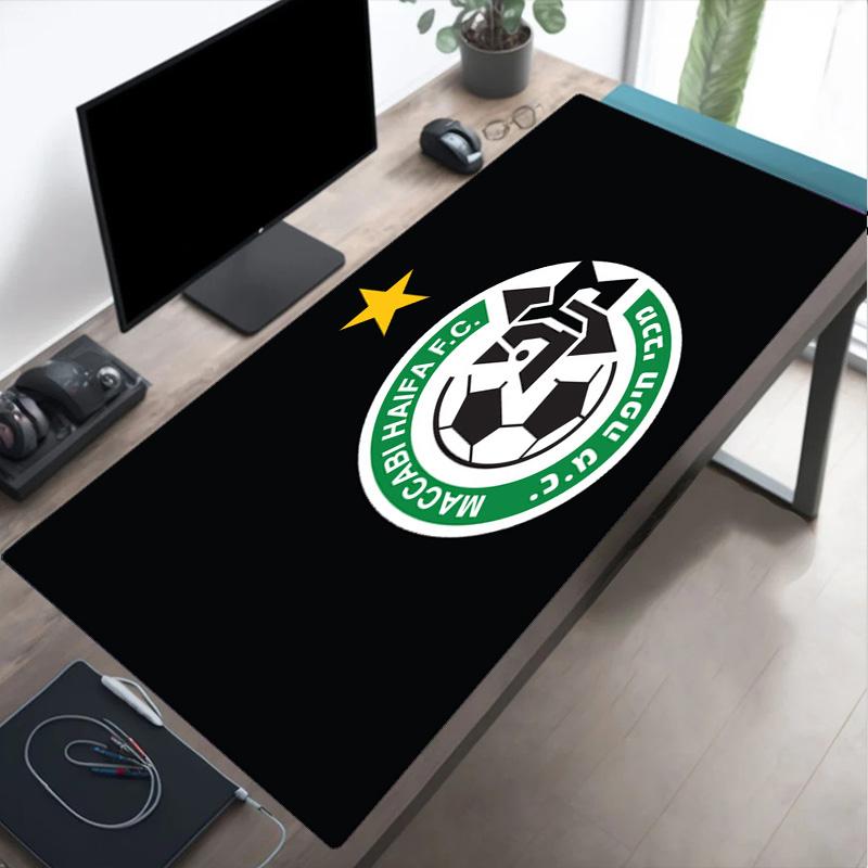 Maccabi Haifa Fc Crest Mouse pad Mouse pad, Gaming Mouse Pad, keyboard pad, Desk Decor for computer notebook Fan Gift Birthday Gift