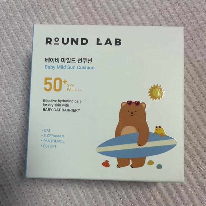 

[ROUND LAB] Baby Mild Sun Cushion - 16g (SPF50+ PA++++)/ Moisturizing, Korean Cosmetics, Kbeauty