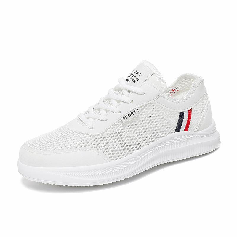 

New summer men s shoes breathable mesh shoes men s mesh shoes lightweight sports casual shoes soft-soled mesh shoes men s 39