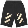Off White Unisex Adult Arrow Logo Sweat Shorts