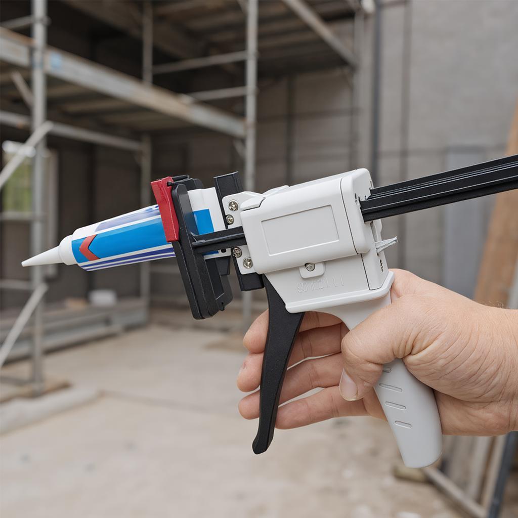 Toothpaste Tube Glue Gun Tube Squeezing Machine Dispenser Glue Gun Silicone Sealant Gun for Sealant and Repair Tool Applications