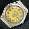 AUTOMATIC VINTAGE RICOH R31 JAPAN MENS YELLOW COLOR DIAL WATCH A705187-1