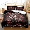 Game A-Assassin S Creed Art Bedding Set Gamer Duvet Cover Set Adult Boys Bedroom Single Double King Size Comforter Quilt Cover