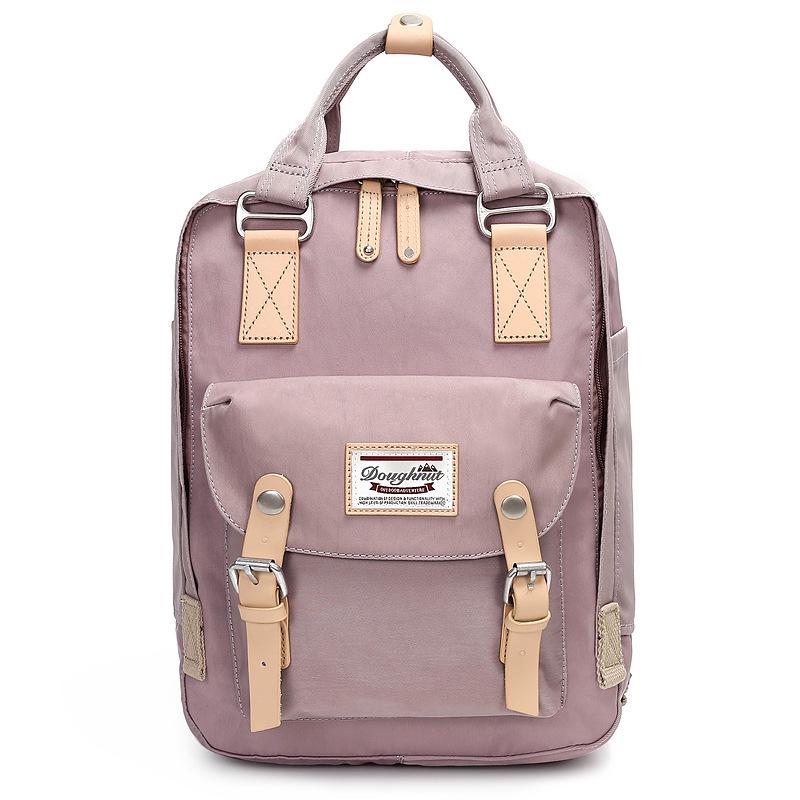 

Korean Style Women’s Donut Backpack for High School Students - Oxford Canvas Schoolbag & Travel Bag Bag Only
