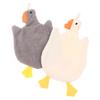 Kitchen Cleaning Cloths Cute Duck Soft Hand Towel Cartoon Absorbent Hanging Coral Fleece Wipe Clean Cloth Kids Hand Towels