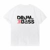 Drum N Bass Sports Tshirt Unisex Fashion Casual Round Neck Summer Breathable Short Sleeve Tee