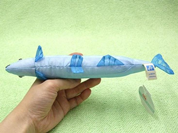 Pacific Saury Plush Toy, Small Size