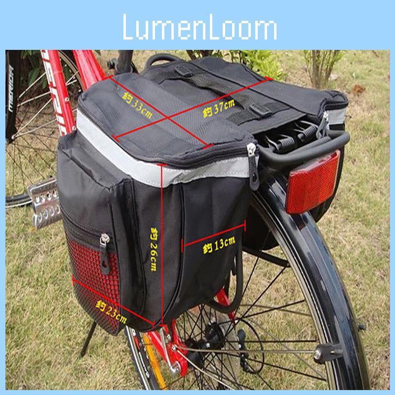 Timeless Design Cycling Bike Bicycle Rear Rack Seat Trunk Saddle Storage Pannier Bag