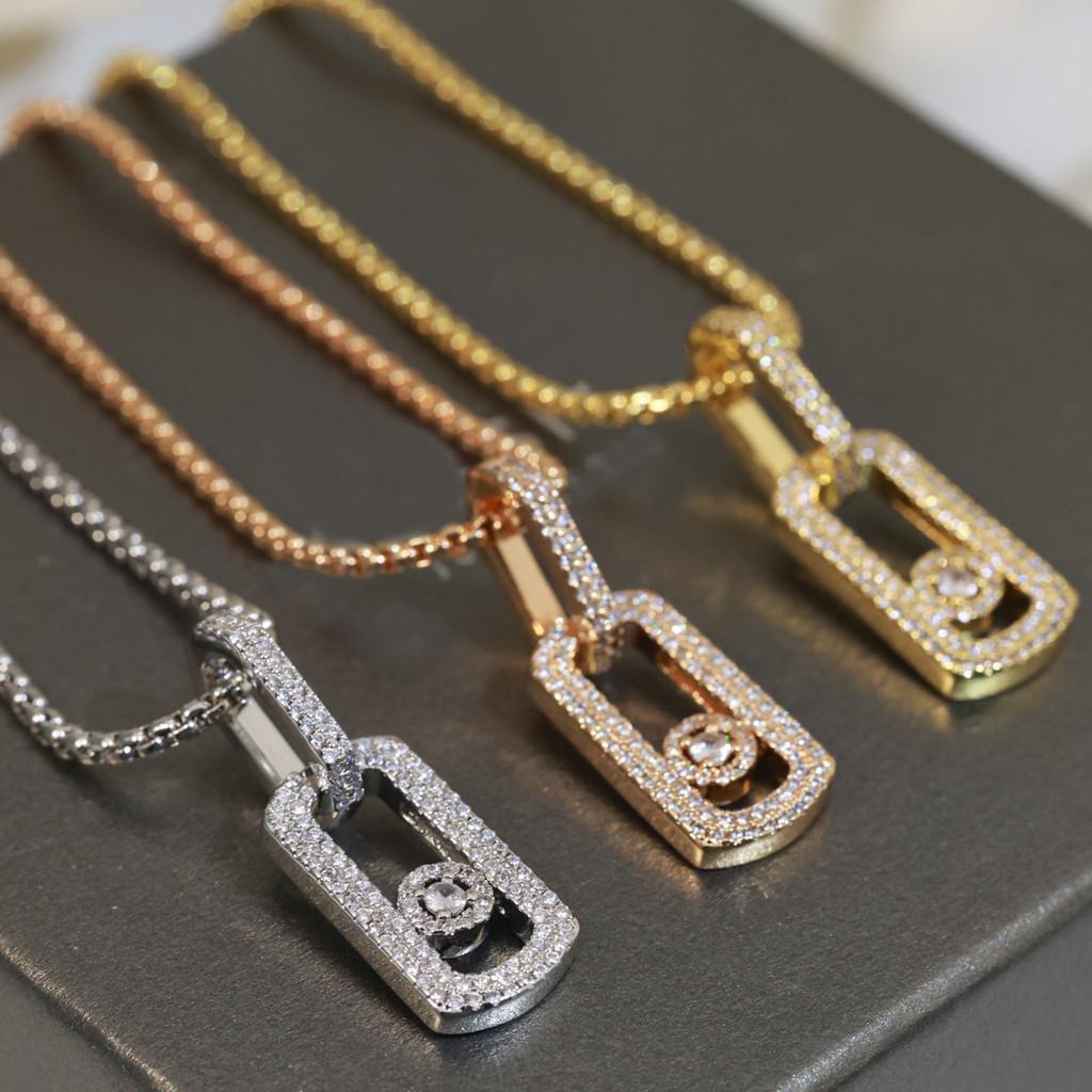 Pendant Necklace 18K Asian Gold Material Luxurious, Beautiful, Noble, Atmospheric, Daily Wear Jewelry High Quality