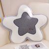 Starry Sky Plush Cushion Pillow Cloud Rainbow Heart Print Home Gifts Decoration