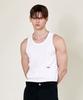 Hoite Het Ribbed Sleveless Top (White)